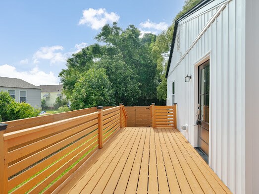 Left Side Deck - 1405 Holt St