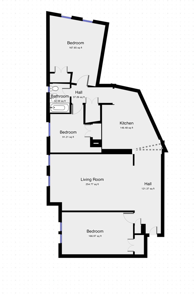 Floorplan - 660 Fort Washington Avenue