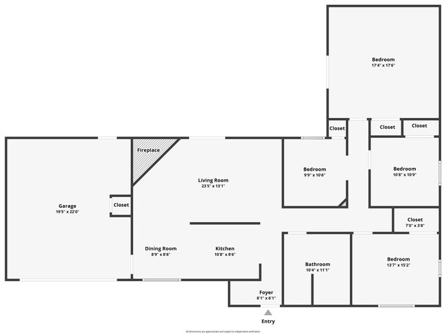 Building Photo - Charming 4 Bed/1 Bath E Bakersfield Home w...