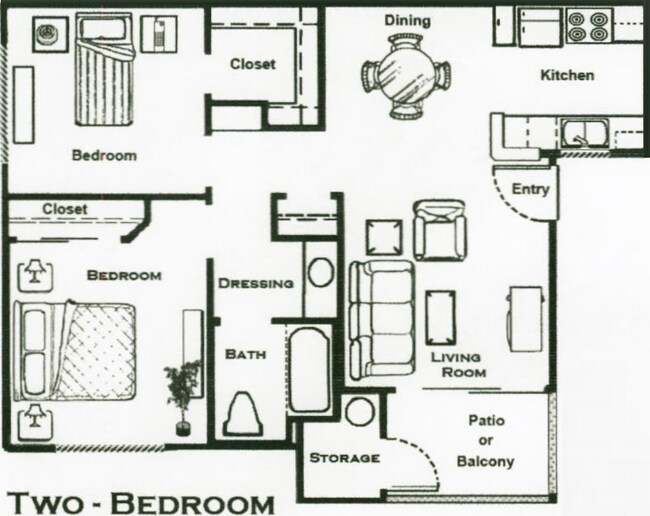 Vintage 2 bed.jpg - Vintage Park 55+ Community