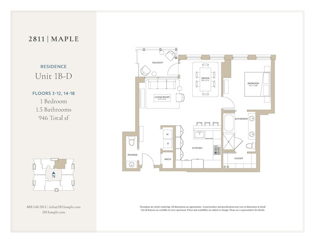 Floorplan - 2811 Maple