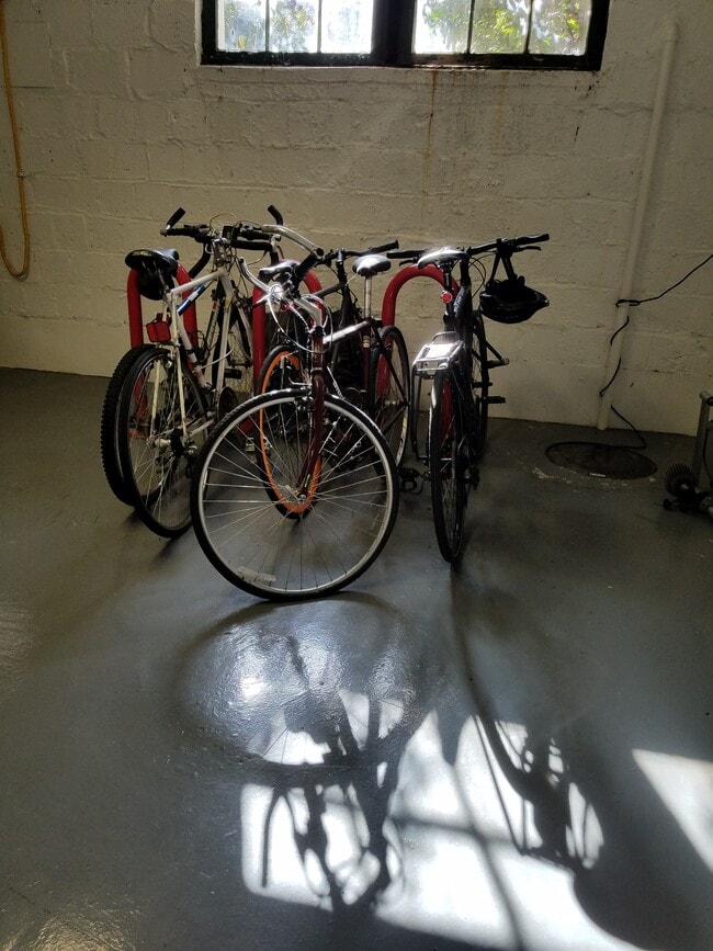 Bike storage - no charge - 715 S Washington St