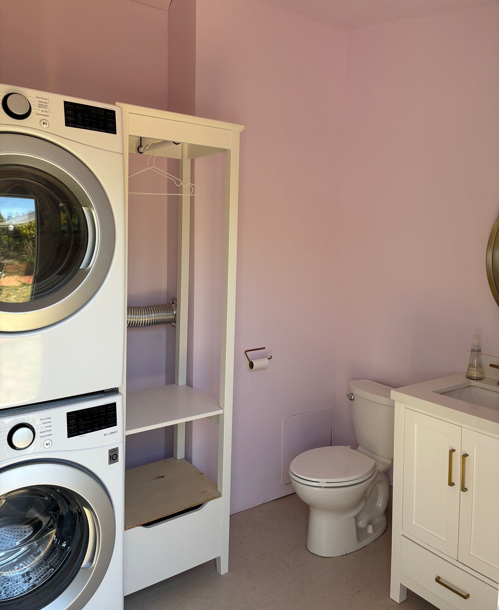 downstairs laundry & 1/2 bath - 1015 N Branciforte Ave