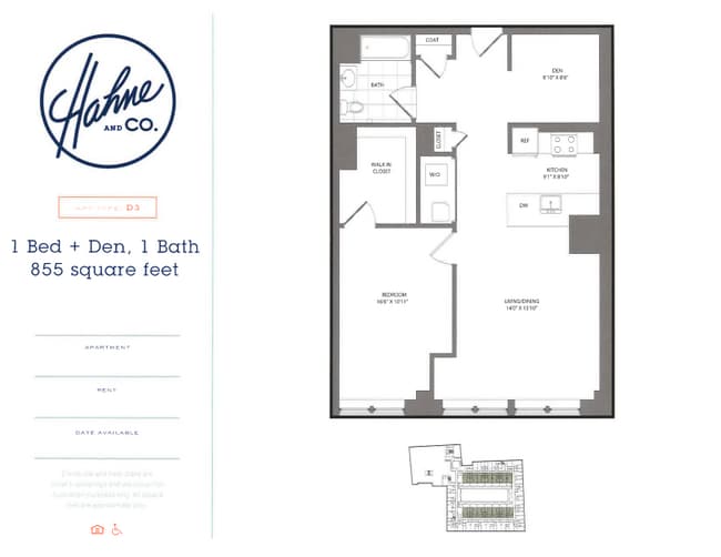 Floorplan - Hahne and Co.