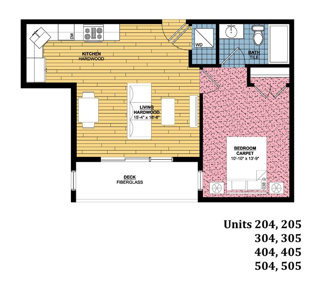 1BR/1BA - The Residences At 3221