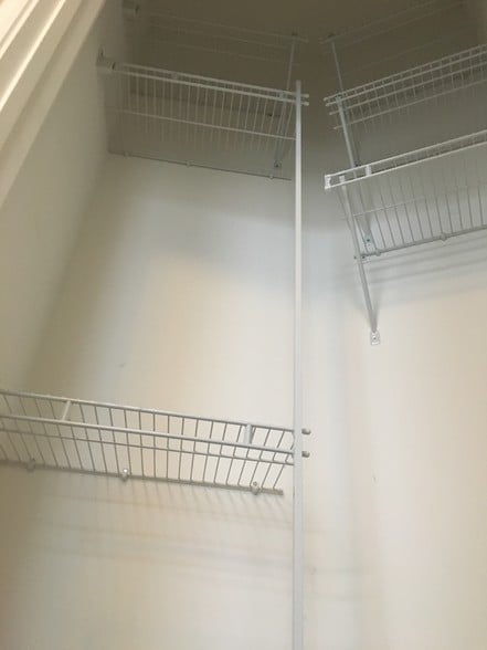 Floor to ceiling closet storage - 315 E University Ave