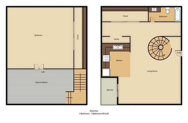 Floorplan - Ocean Elements at Alamitos Beach Apartments