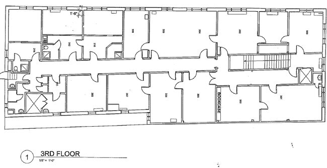 3rd Floor Plan - Keezell Building