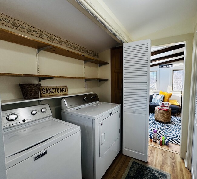 Laundry nook with washer and dryer - 401 North St