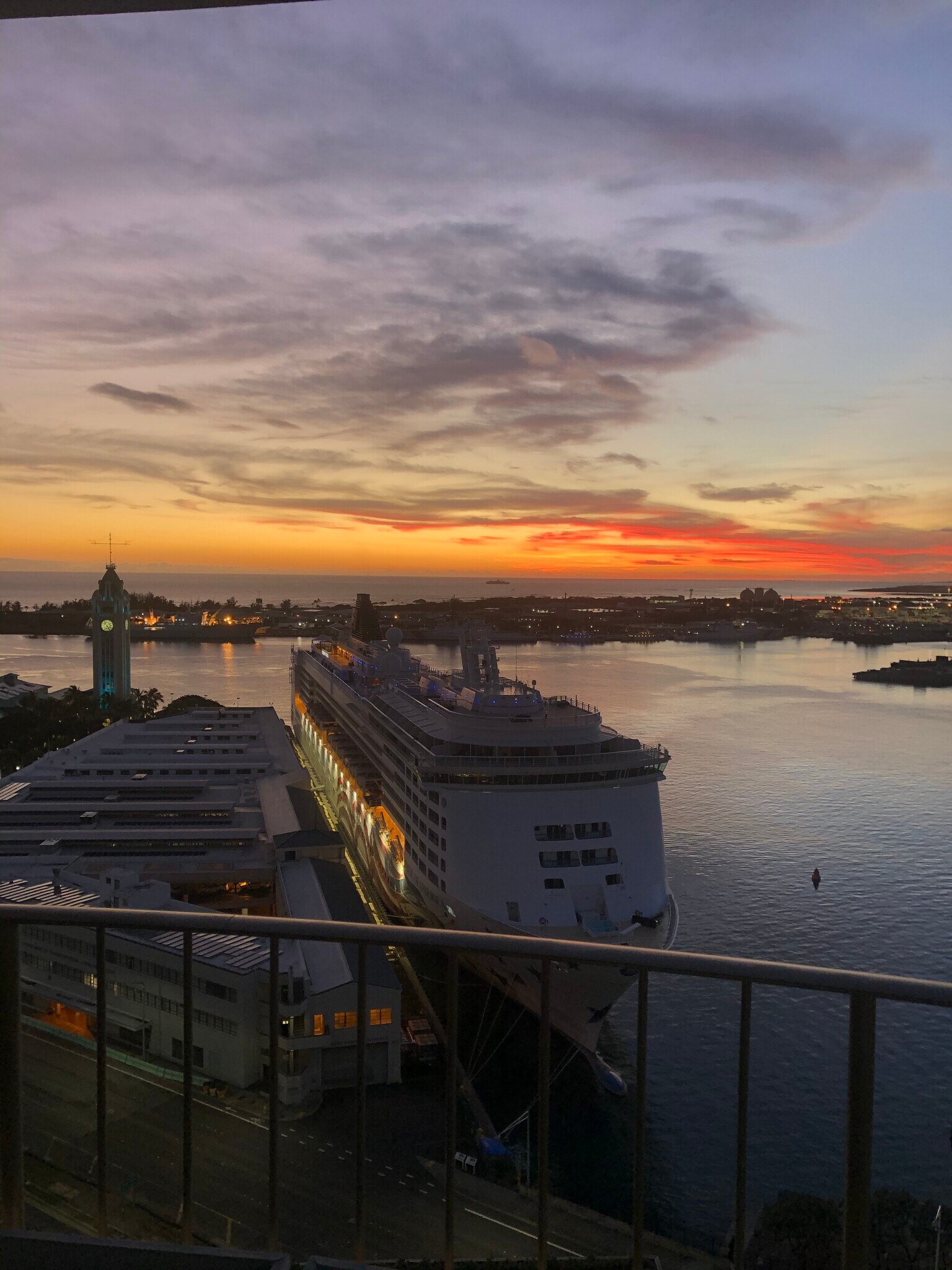 View from apartment lanai - 66 Queen St