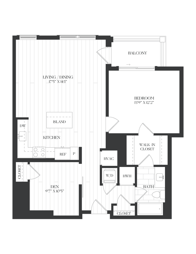 Floorplan - The Barrett at Chevy Chase Lake