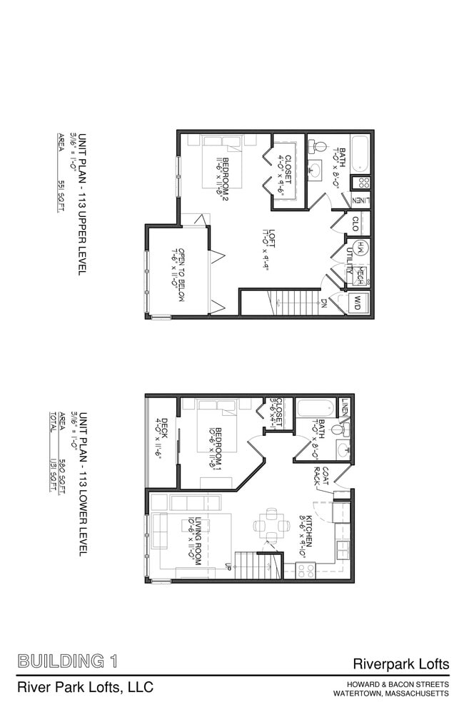 Floorplan - River Park Lofts