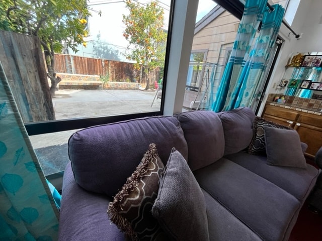 Yard view from living area - 1298 Chewpon Ave