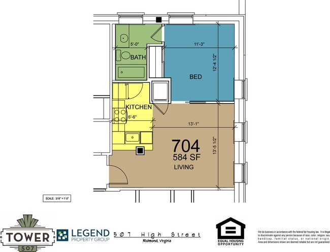 Floorplan - Tower 507