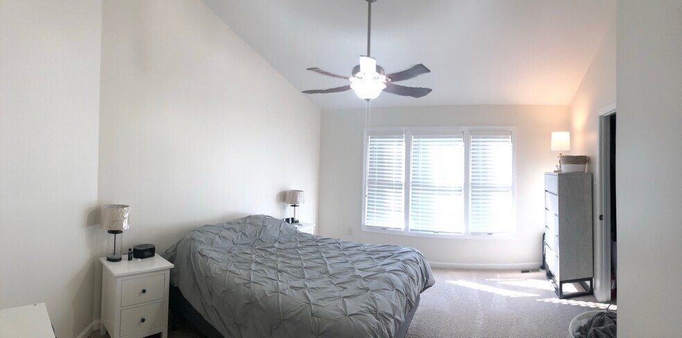 Master Bedroom with Vaulted Ceiling - 1019 Wingate Ct