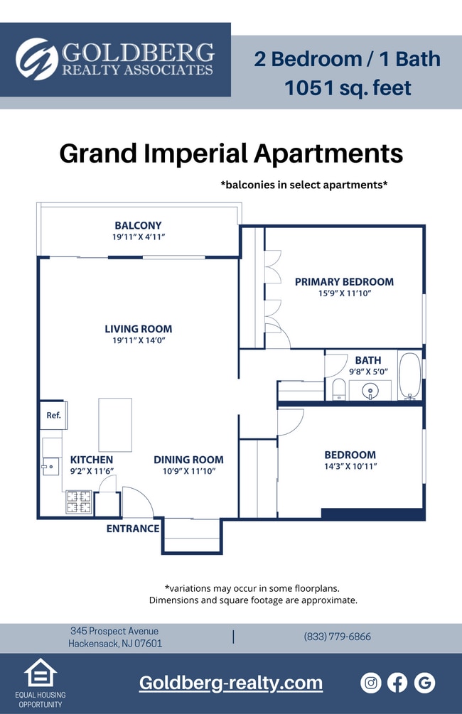 Floorplan - Grand Imperial Apartments