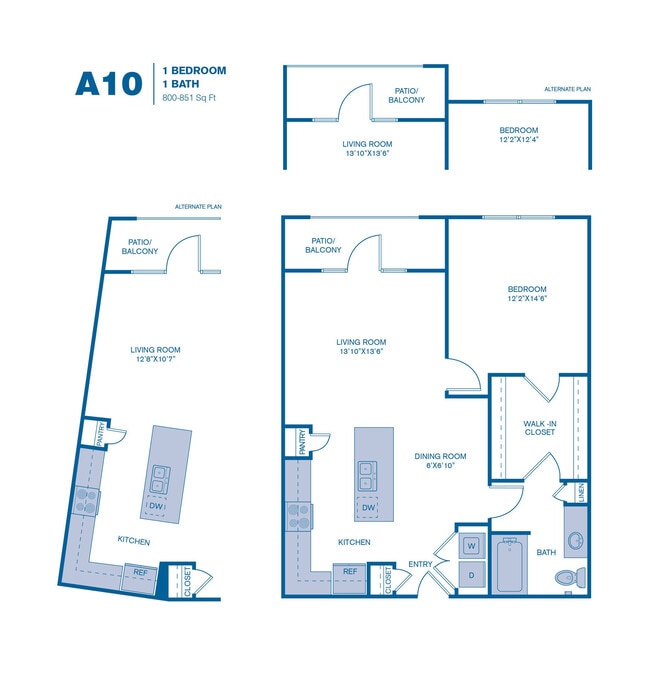 Floorplan - Windsor Addison Apartments