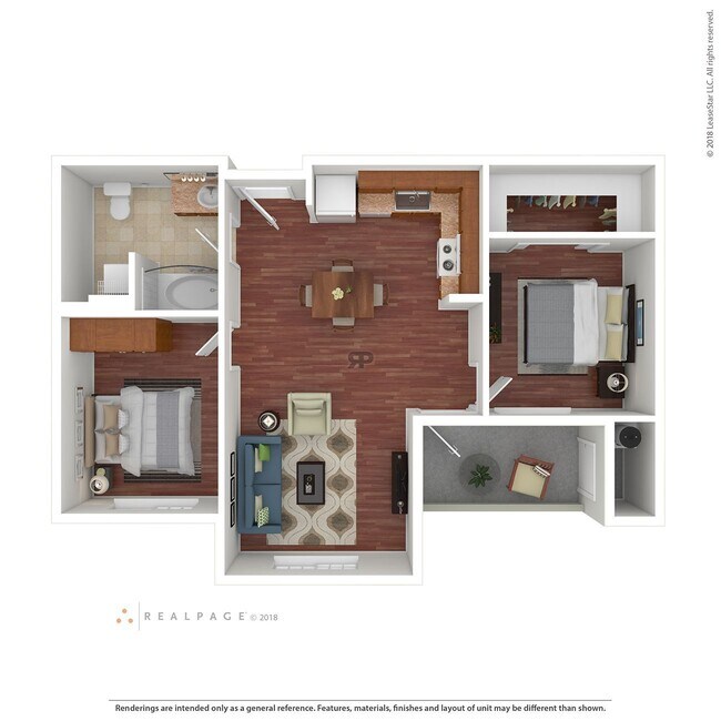 Floorplan - LARC at Olympia (Senior Housing 62+)