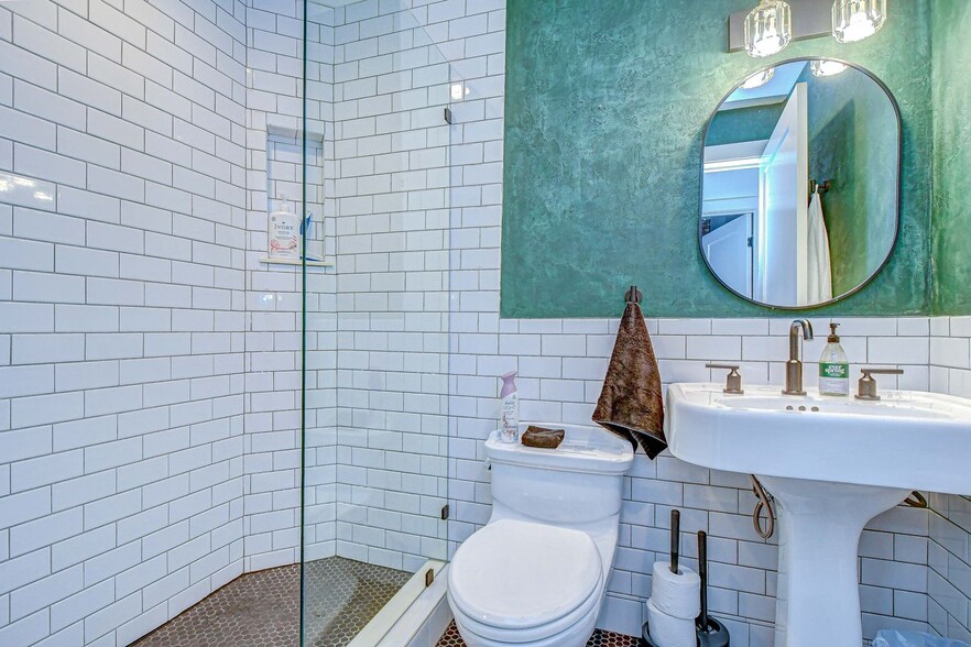 guest bathroom - 215 Central Ave