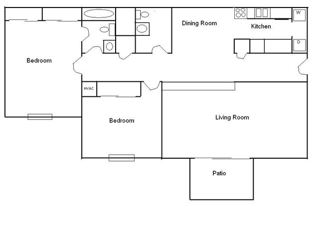 2BR/1.5BA - Timberline West Apartment Homes