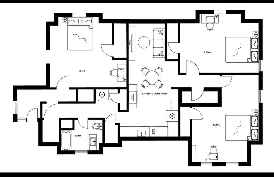 Building Photo - Room in Shared 3 bed/1 bath home