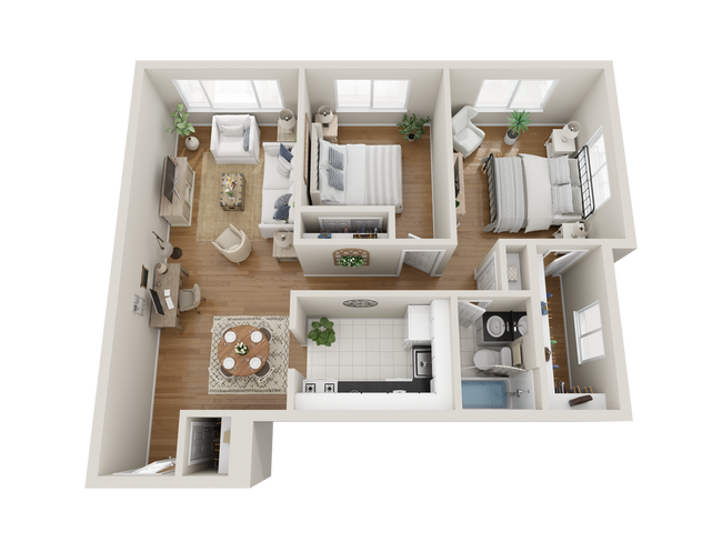 Floorplan - Mason Avenue Apartments