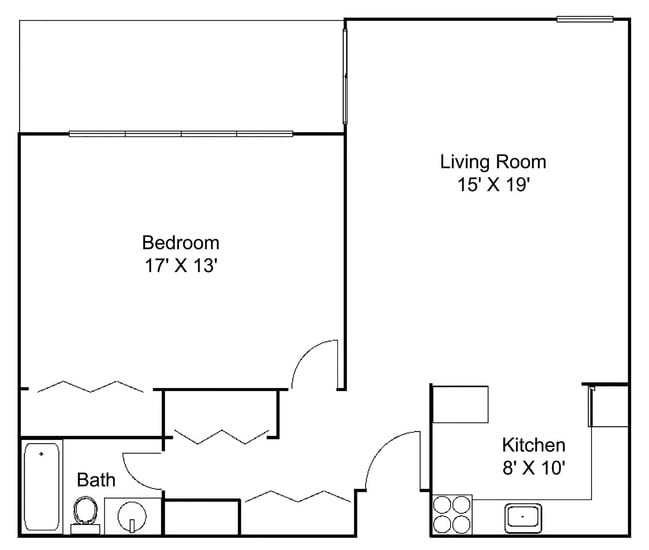 Floorplan - Hillsborough Apartments