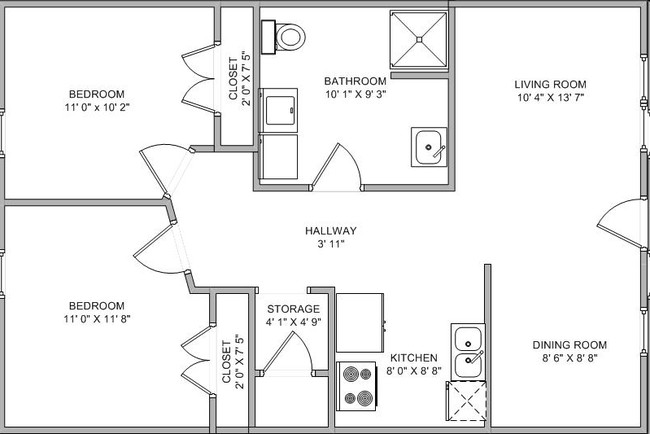 2br/1ba - Park Meadows