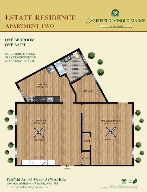 Floorplan - Fairfield Arnold Manor At West Islip