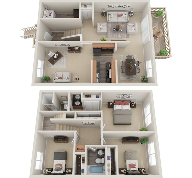 Floorplan - The Bluffs at Mountain Park