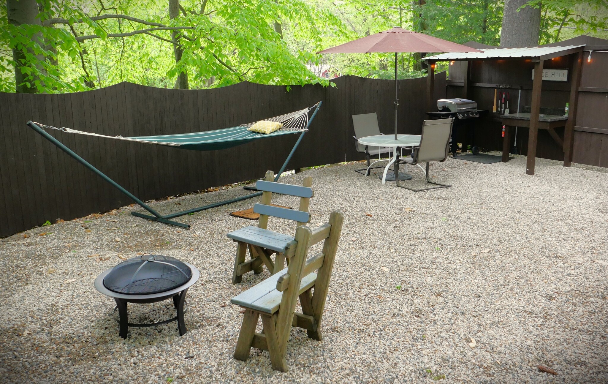 backyard - 214 Page Hill Rd