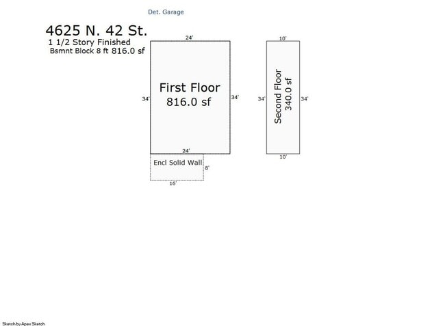 Building Photo - 3 bed 1 bath with a detached garage and la...