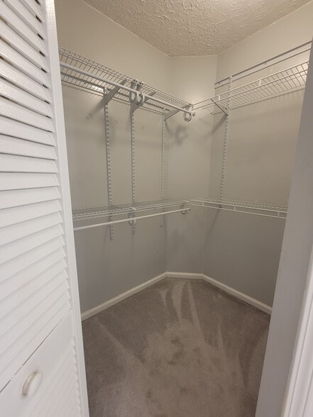 Master bedroom walk in closet - 137 Marsh Edge Ln