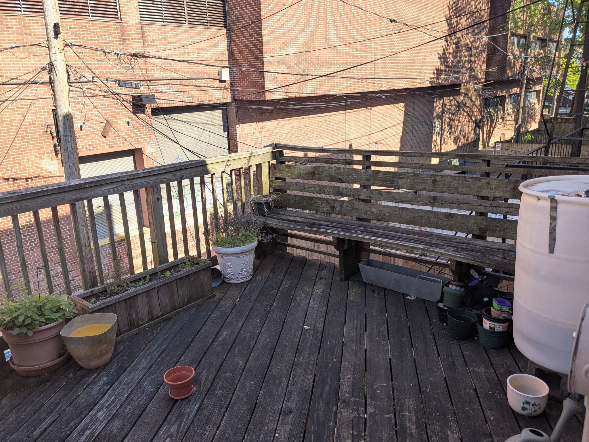 Beautiful deck off the kitchen - 2747 Maryland Ave