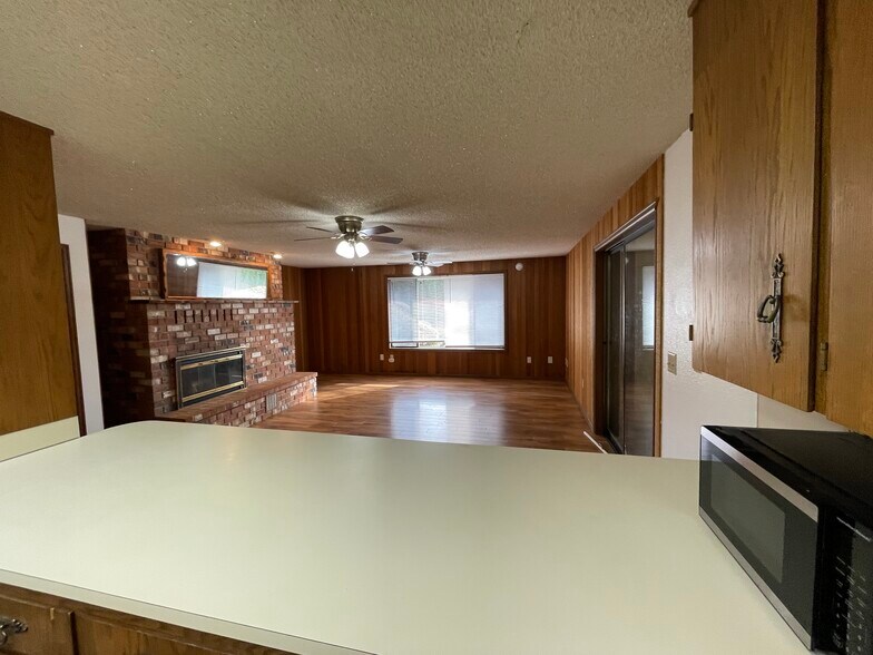 In Kitchen, view of Great Rm - 11923 Canyon Rd E