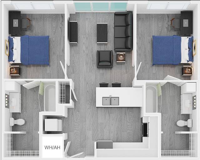 2 Bedroom - Park Place at Arlington