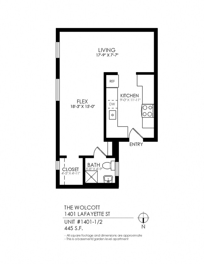 Floorplan - The Wolcott