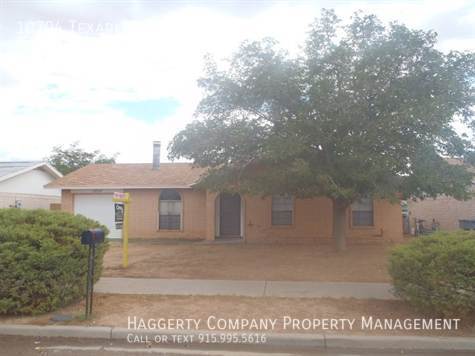 Primary Photo - Northeast El Paso 3 Bed Refrig A/C