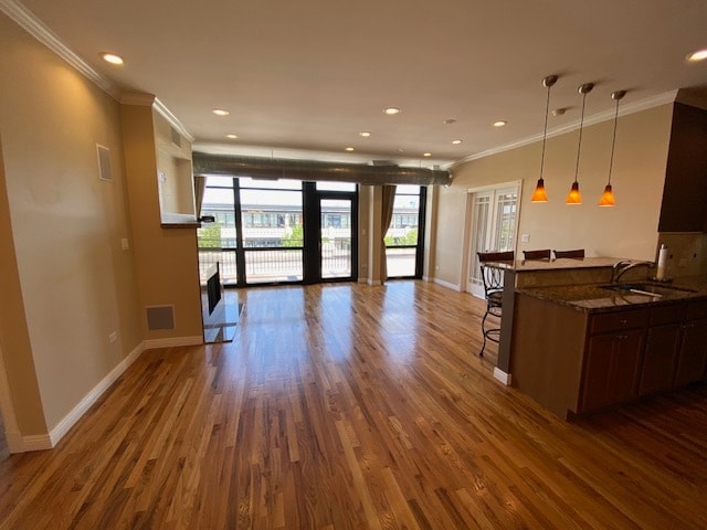 open floor plan - 1151 W 15th St