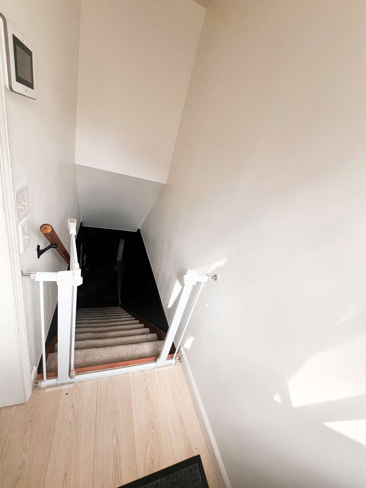 Stairwell going down - 8434 Colfax Ave S