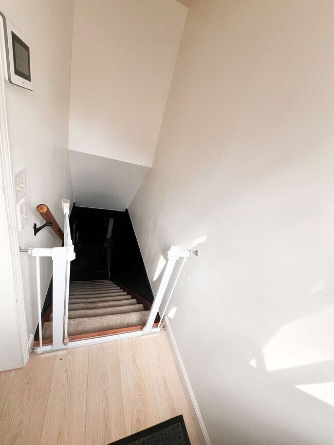 Stairwell going down - 8434 Colfax Ave S