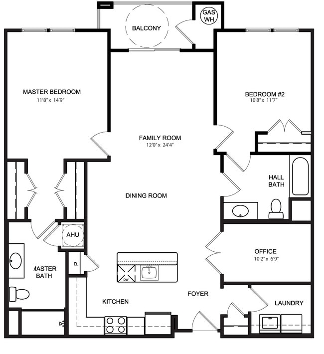 Floorplan - Riverwoods at Lake Ridge