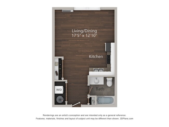 Floorplan - The Overlook Apartments