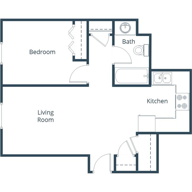 Floorplan - Sterling Pointe Apartment Community