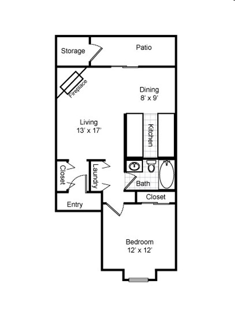 Champagne - Timberline Apartments