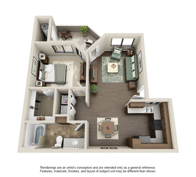 Floorplan - Sonoran Apartment Homes