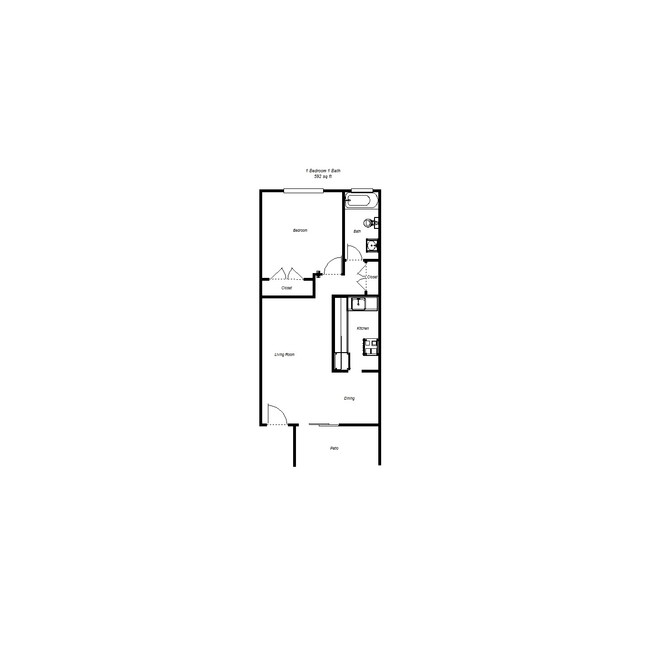 Floorplan - Midtown Apartments