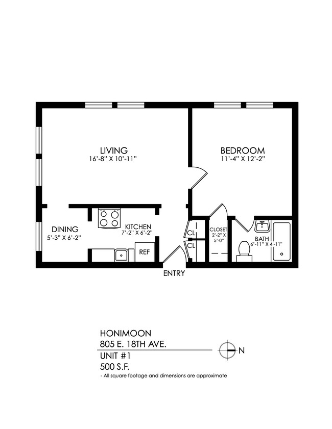 Floorplan - The Honimoon