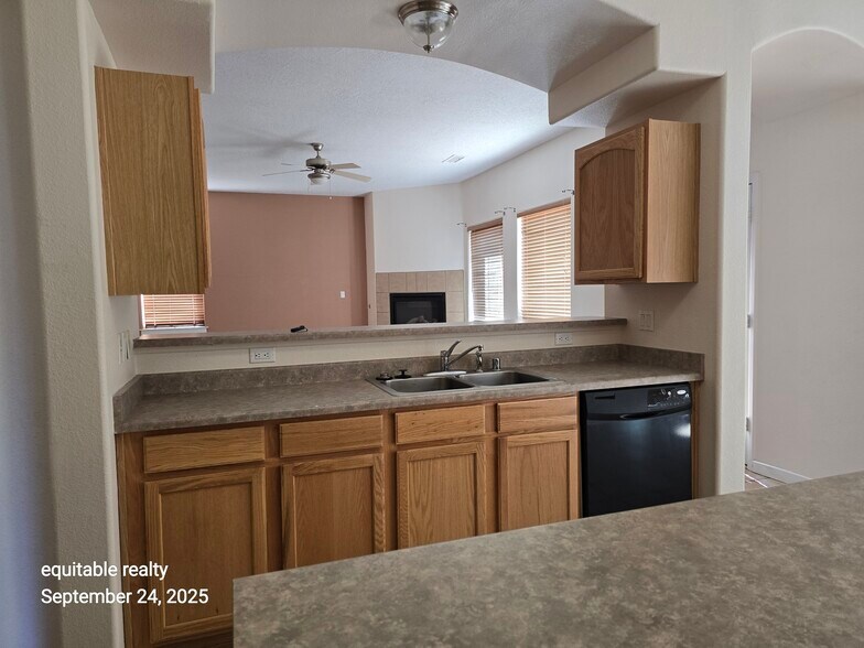 Sink and view to living room - 6216 Calle Vizcaya NW