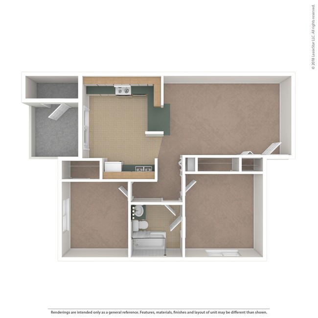 Floorplan - Cornerstone Apartments